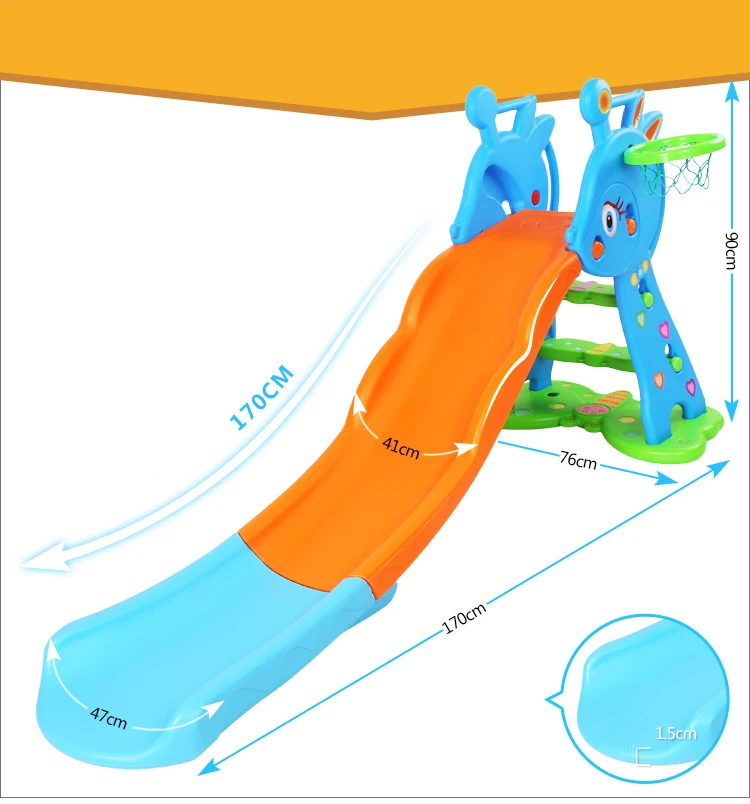 small plastic slide