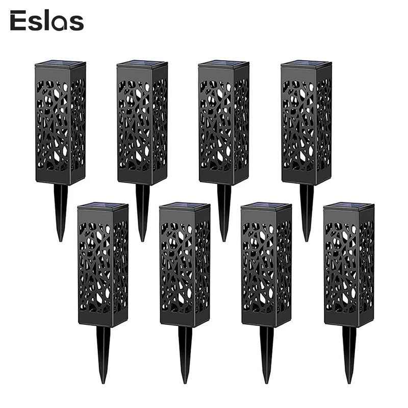 

Eslas Outdoor LED Solar Garden Light Lawn Light Waterproof Net Cover Light Solar Lawn Lamp for Garden Courtyard Decoration