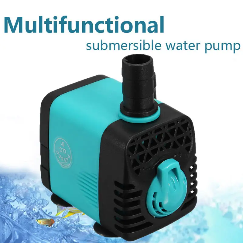 110V 10W Mini Submersible Water Pump for Aquarium Fish Tank Powerhead