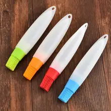 Силиконовые кисти для выпечки жидкое масло ручка для торта Масло Хлеб кисть для смазывания выпечки кисточка для смазывания гриля LX4408