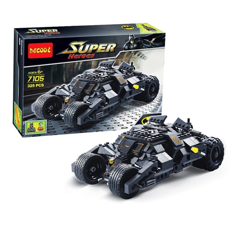 

7105 Batman The Tumbler Bat Mobile Batwing Joker Super Heroes Building Block Bricks Set Compatible with Toys