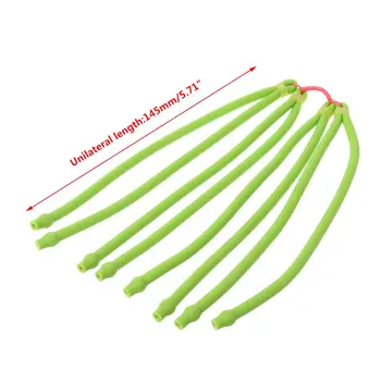 

Slingshot Band Fishing Bands Shooting Fish Hunting Group Round Bands Latex Tube Outdoor Replacement Elastic Powerful Catapult To