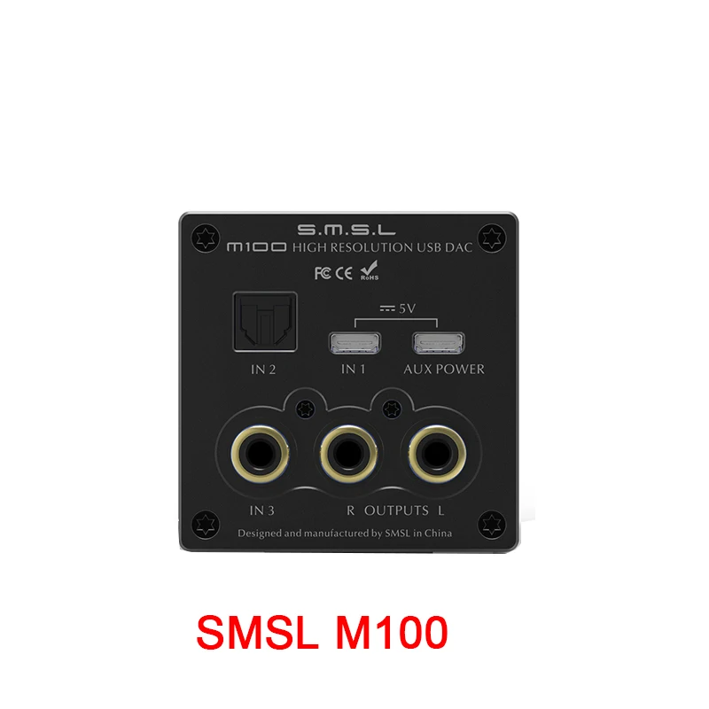 SMSL SA100+ SMSL M100 Hifi Профессиональный усилитель мощности 50 Вт Bluetooth M100 USB DAC DSD512 XMOS XU208