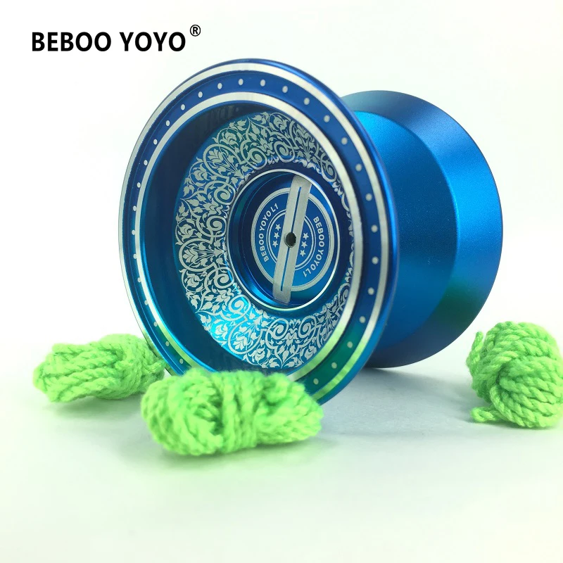New Metal Yoyo Professional Yoyo Set Yo yo + Glove + 3 String L1 Yo yo