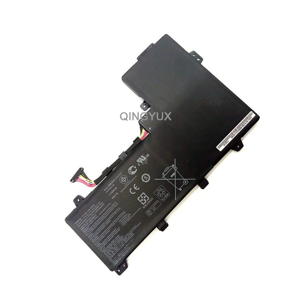 

QINGYUX New 15.2V 52Wh C41N1533 Notebook Battery for Asus Enfone Flip Q524U Q534U UX560UQ UX560UX-1C Series Laptop
