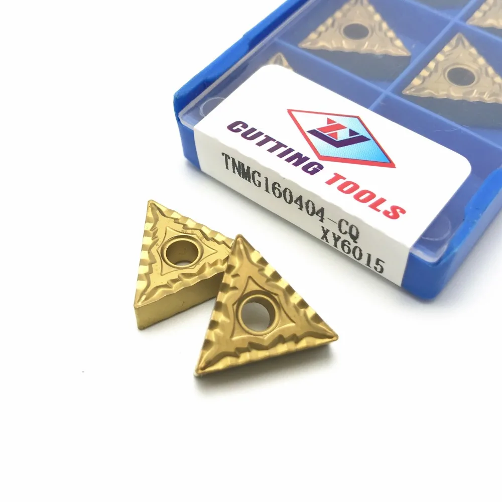

20PCS Lathe tools TNMG160404CQ/MA/S XY6015/XY3015/XY6015 high quality cylindrical negative angle blade metal milling CNC tool