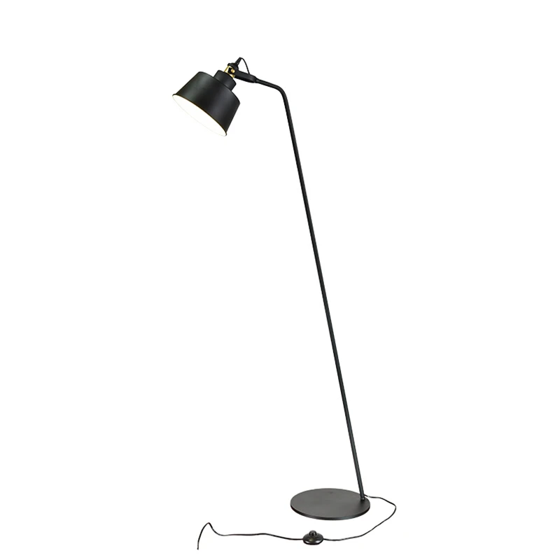 

Nordic simple led floor lamp Post modern creative personality designer living room bedroom study American reading home lamp