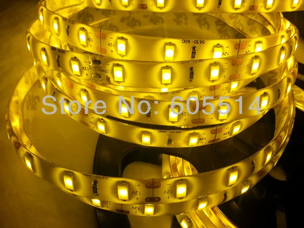 [Семь Neon] Бесплатная Доставка 10 метров 12 В 30 Вт/60 Вт/150 Вт 5630 водонепроницаемый