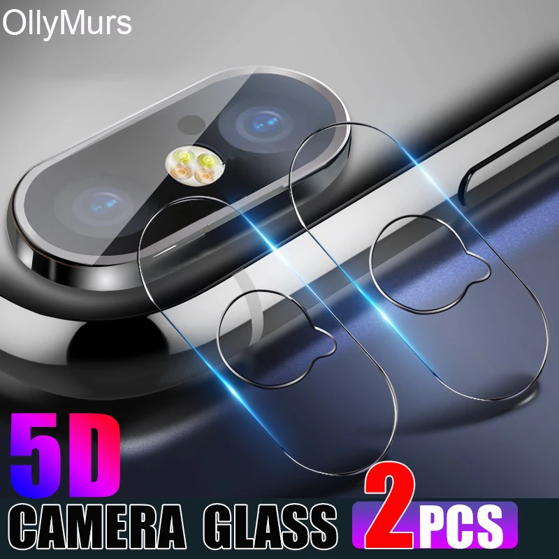 

2pcs For iPhone X 10 XS Max XR Back Camera Lens Protector on For iPhone 7 8 Plus 6 6s 5S SE Termpered Glass Protective Full Film