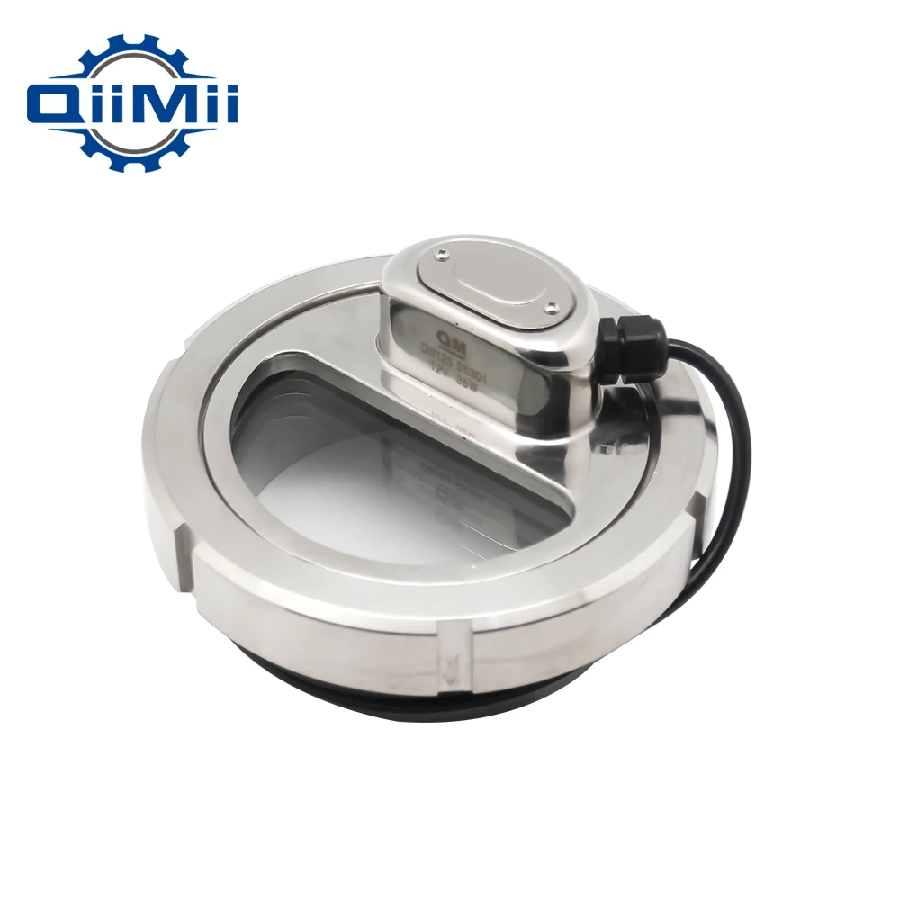 

DN100-DN150 SS304 Tank Sight Glass with Light DC 12V or DC24V