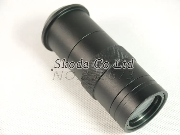 

Industry Lens 8X -130X Magnification Adjustable 25mm Zoom C-mount Lens Glass for Industry Microscope Camera Eyepiece Magnifier