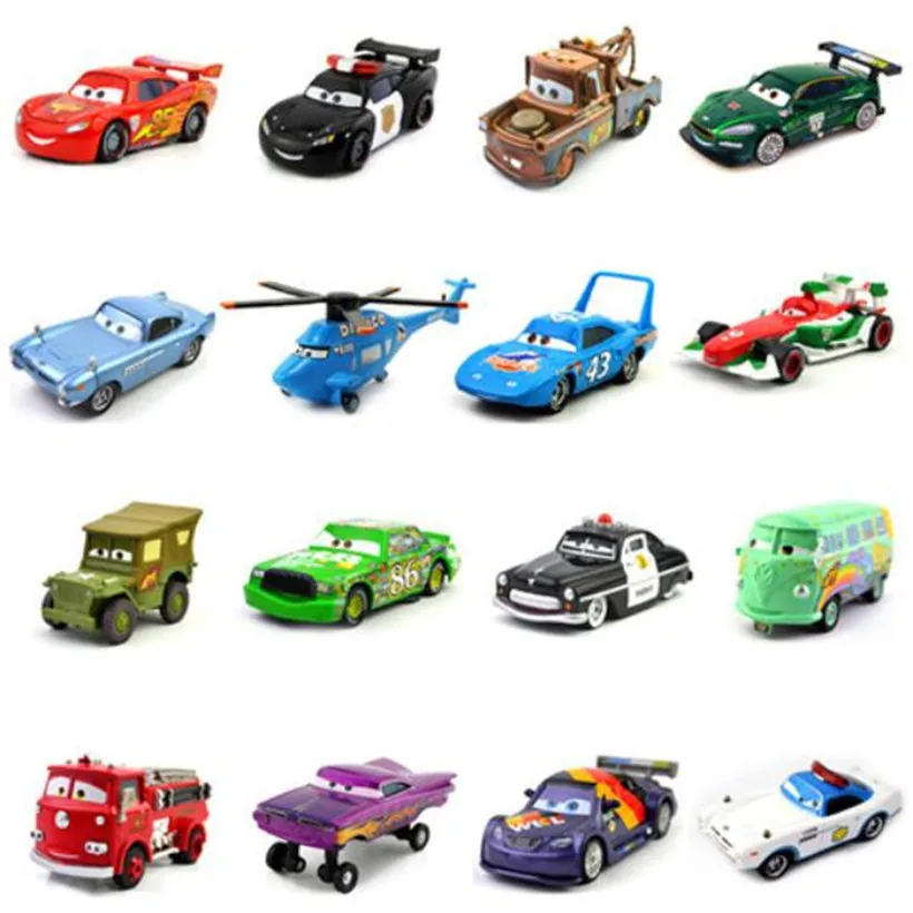 

33 Styles Cars Disney Pixar Cars 2 & Cars 3 Lightning McQueen Racing Family Jackson Storm 1:55 Metal Alloy Diecast Toy Car