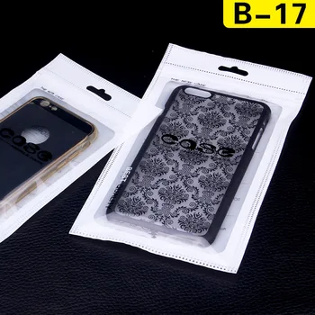 

400pcs Zipper lock Retail packing bag plastic PVC PP packaging bag for iphone 6s/6s Plus Samsung S7/S6 Electronic accessories