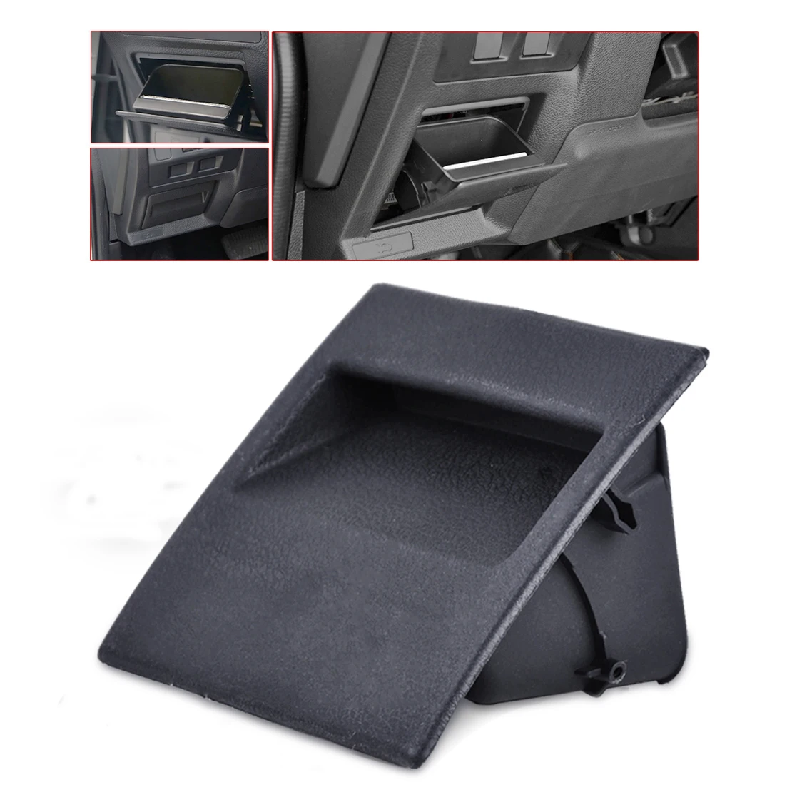 

DWCX Car Interior Fuse Cover Storage Tray Container Holder for Subaru XV 2013 - 2016 Forester 2013 - 2017 Impreza 2012 - 2015