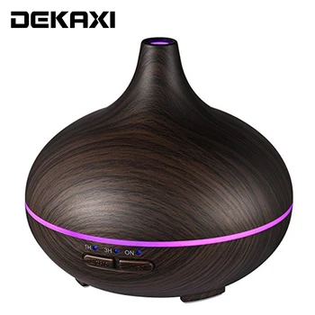 

DEKAXI 150ml Essential Humidifier Essential Oil Diffuser Ultrasonic Air Difuser with 4 Timer Settings 7 Color Changing LED Lamp