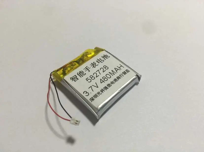 

3.7v li po li-ion batteries lithium polymer battery 3 7 v lipo li ion rechargeable lithium-ion for 582728 Smartwatch Q50 GPS DVR