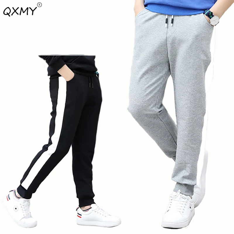 

Spring autumn boys pants Striped harem sports pants for teenager boys outdoor pants children boys trousers 3-12T