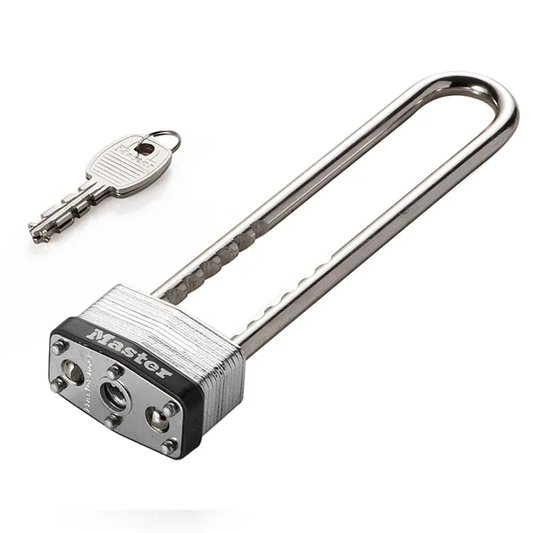 Master Lock U Shape Lock Adjustable layer padlock Shackle Bike Lock Laminated Steel Warded Anti-theft Lock home Warehouse Garage (2)