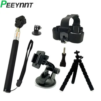 

Peeynnt Accessories Set for Gopro Hero 7 for Go pro 6 5 4 Session Kit Tripod Monopod Mountfor Xiaomi Yi 4K SJCAM SJ4000 EKEN H9