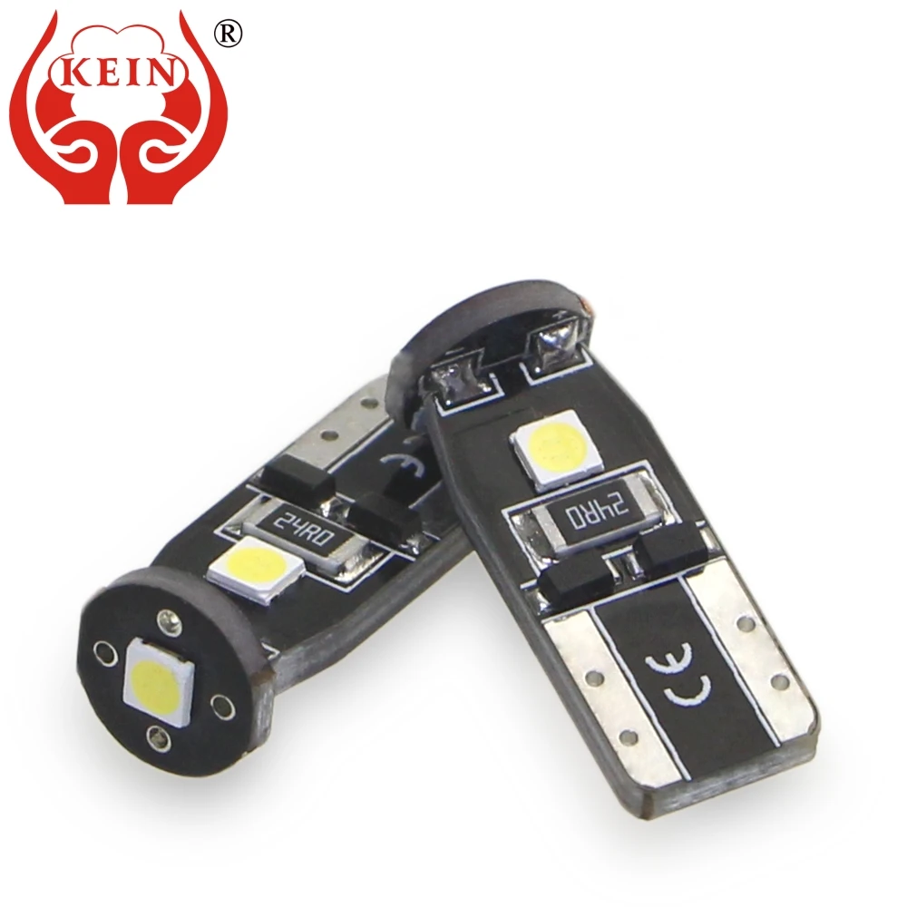 KEIN 6 шт. Тюнинг автомобилей 194 t10 светодио дный w5w 168 501 3smd 3030 Nonpolarity авто клина стороны номерной знак подкладке сигнала t10 свет лампы