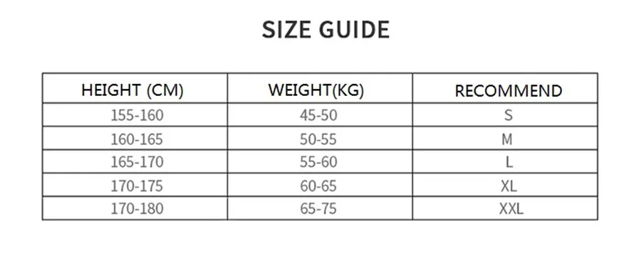 size guide