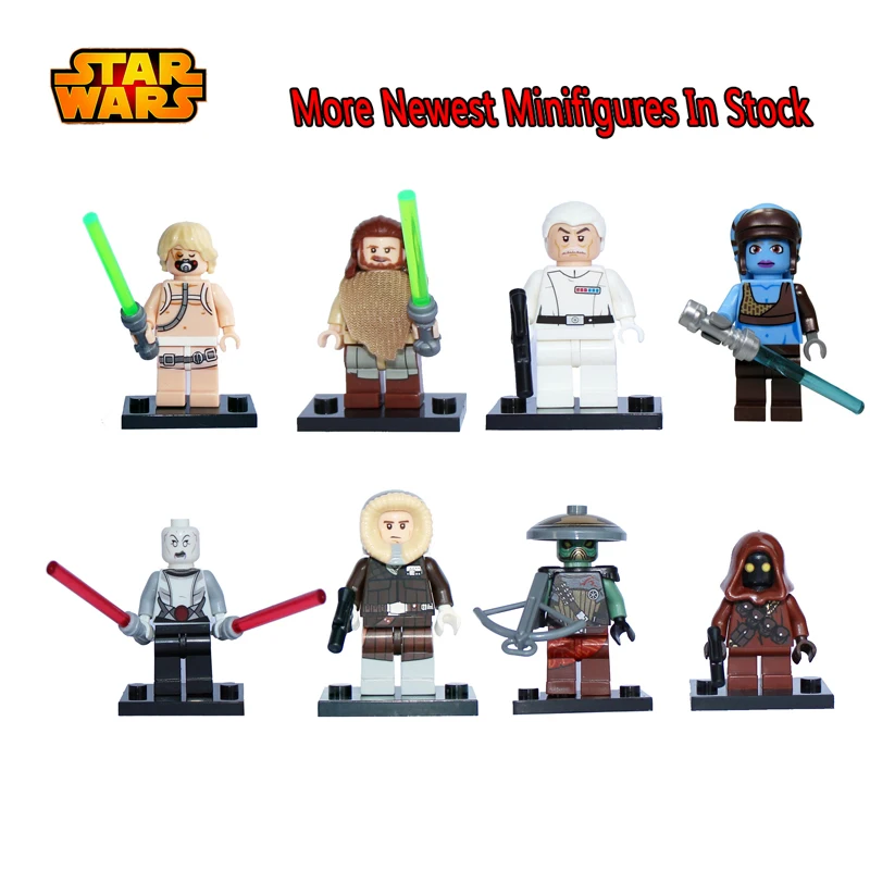 Star Wars Luminara Unduli Luke Skywalker Qui-Gon Jinn Asajj Ventress legoing Han Solo Embo Jawa Building Blocks Toys for child Star Wars Luminara Unduli Luke Skywalker Qui-Gon Jinn Asajj Ventress legoing Han Solo Embo Jawa Building Blocks Toys for child