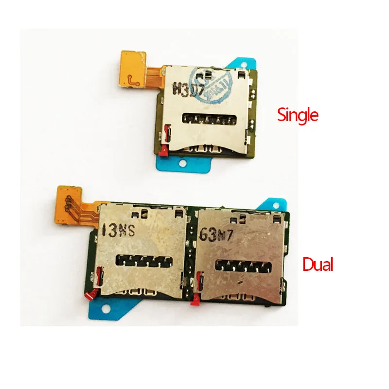 Держатель для карт со слотом для одной и двух sim-карт гибкий кабель для sony xperia T2 Ultra XM50H D5303 D5322 D5306