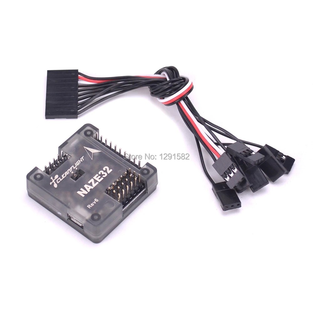 Naze32 Rev6 6DOF with straight pin soldered (3)