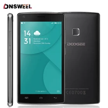 Nouveau Doogee X5 MAX PRO 5.0 pouce HD 4G Smartphone MTK6737 Quad Core 2 GB RAM + 16 GB ROM Téléphone portable 4000 mAh Mobile Téléphone d’empreintes digitales