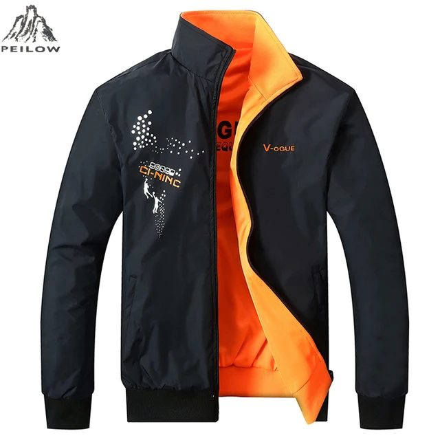 PEILOW Jacket Men Fashion Design Veste Homme Formal double