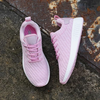 

TKN 2019 Women Walking Shoes Women Breathable Mesh Sneakers Woman Comfortable Sport Shoe Sapatilhas Mulher Zapatos De Mujer 8621