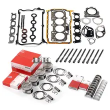 Pistões Do Motor rápido Frete Grátis Anéis Conjunto Para VW Jetta Beetle Golf GTI 1.8 Turbo Reconstruir AWP AWN