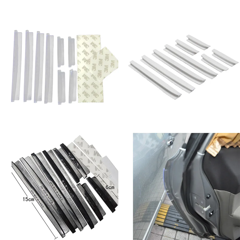 

CARPRIE 2019# New 8PCS High-Quality Environmentally Friendly Car Door Side Protector Strips Car Accessories Wholesale