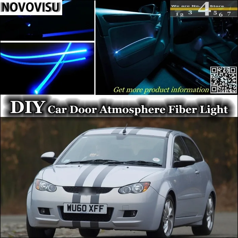 Us 21 85 13 Off Novovisu For Proton Satria Neo Interior Ambient Light Atmosphere Fiber Optic Band Lights Inside Door Panel Illumination Tuning In