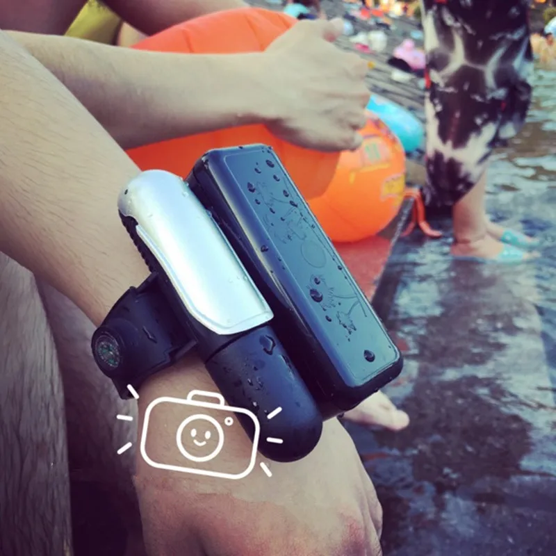 

Wristband Wearable Water Safety Product Lifesaving Bracelet Life Buoy Escape Float Self Rescue Bracelet Ballon for Swimming