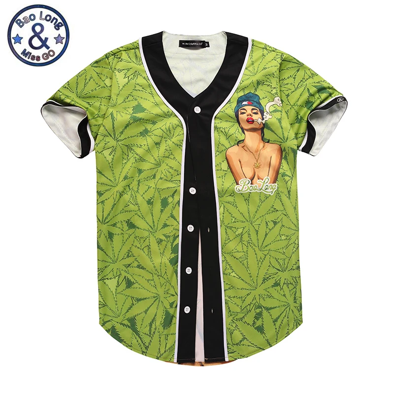 Mr.Bao Long Baseball Jerseys 3D T shirt 