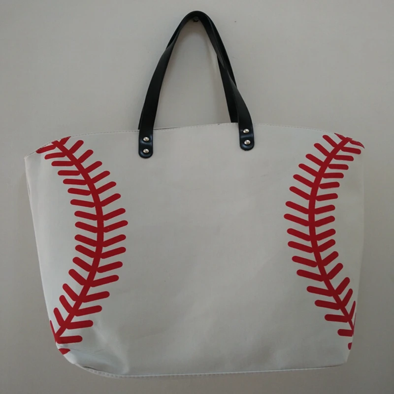 new baseball bag soccer baseball white stitching bags baseball women