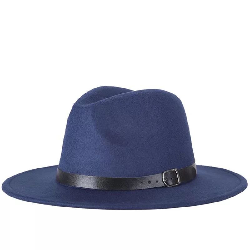 Модные однотонные фетровые шляпы в винтажном стиле для мужчин и женщин, топ, джазовая шляпа Кепка, зимняя Панама, женская шляпа для церкви, британская плоская кепка