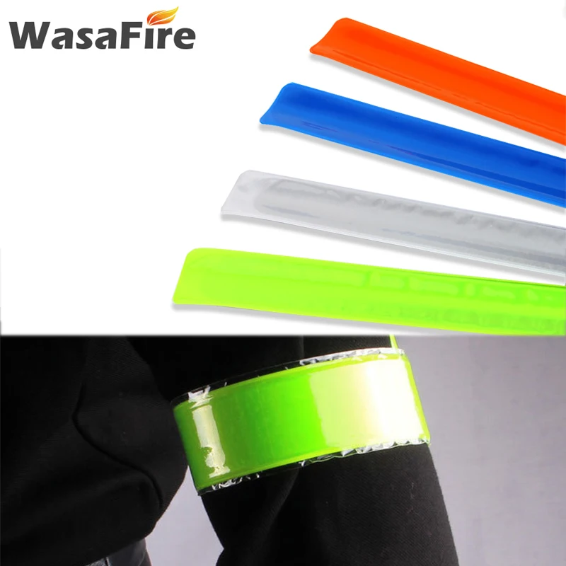 Sale Hot sale Reflective Tapes Bike Stickers Running Cycling Reflective Strip Safety Warning Light Bicycle Bind Pants Leg Strap 0