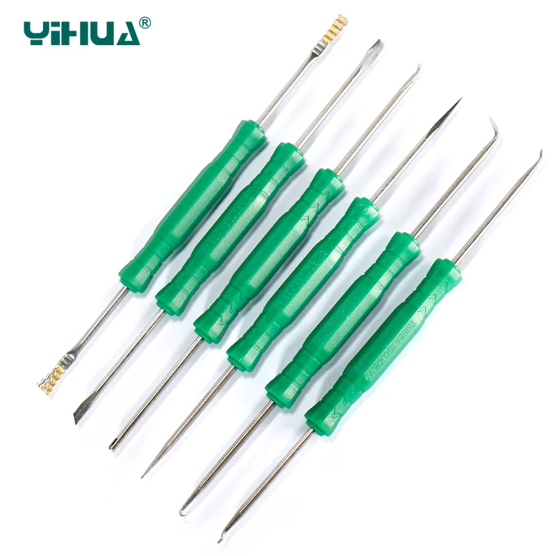 

YIHUA 126 Series 6 Set Flux Soldering Tool With 12 Useful Welding Tools Set