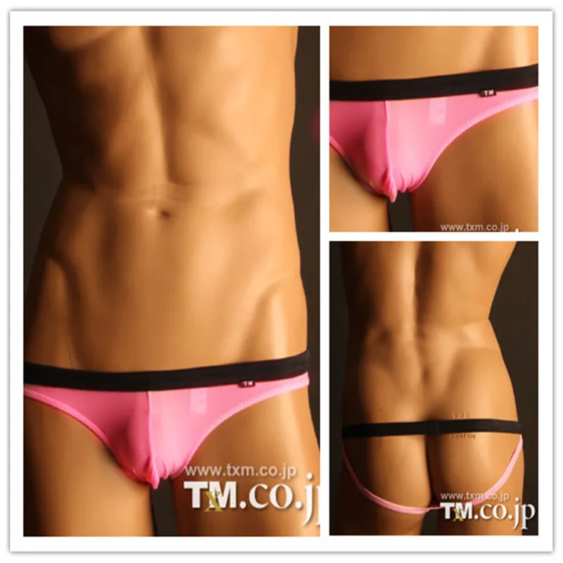 

2015 gay underwear Thongs,Comfortable transparent mens sexy underwear,Mens Jockstrap Low Waist Enhance Pouch Jock Strap