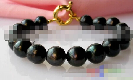 

>>>>>BLACK FRESHWATER CULTURED PEARL BRACELT