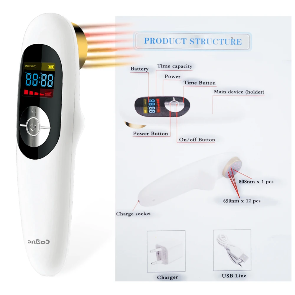 

ATANG Laser Pain Relief Therapy Device for Human and Animals at Home Care