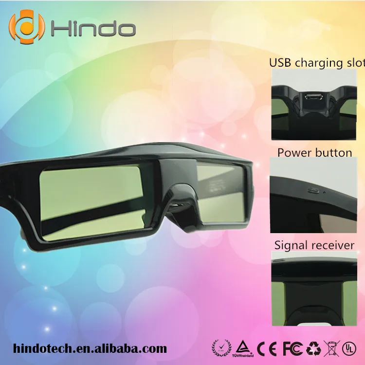 3D RF Bluetooth активные очки для Epson ELPGS03 проектор домашнего кинотеатра Gafas 3D|active glasses|gafas