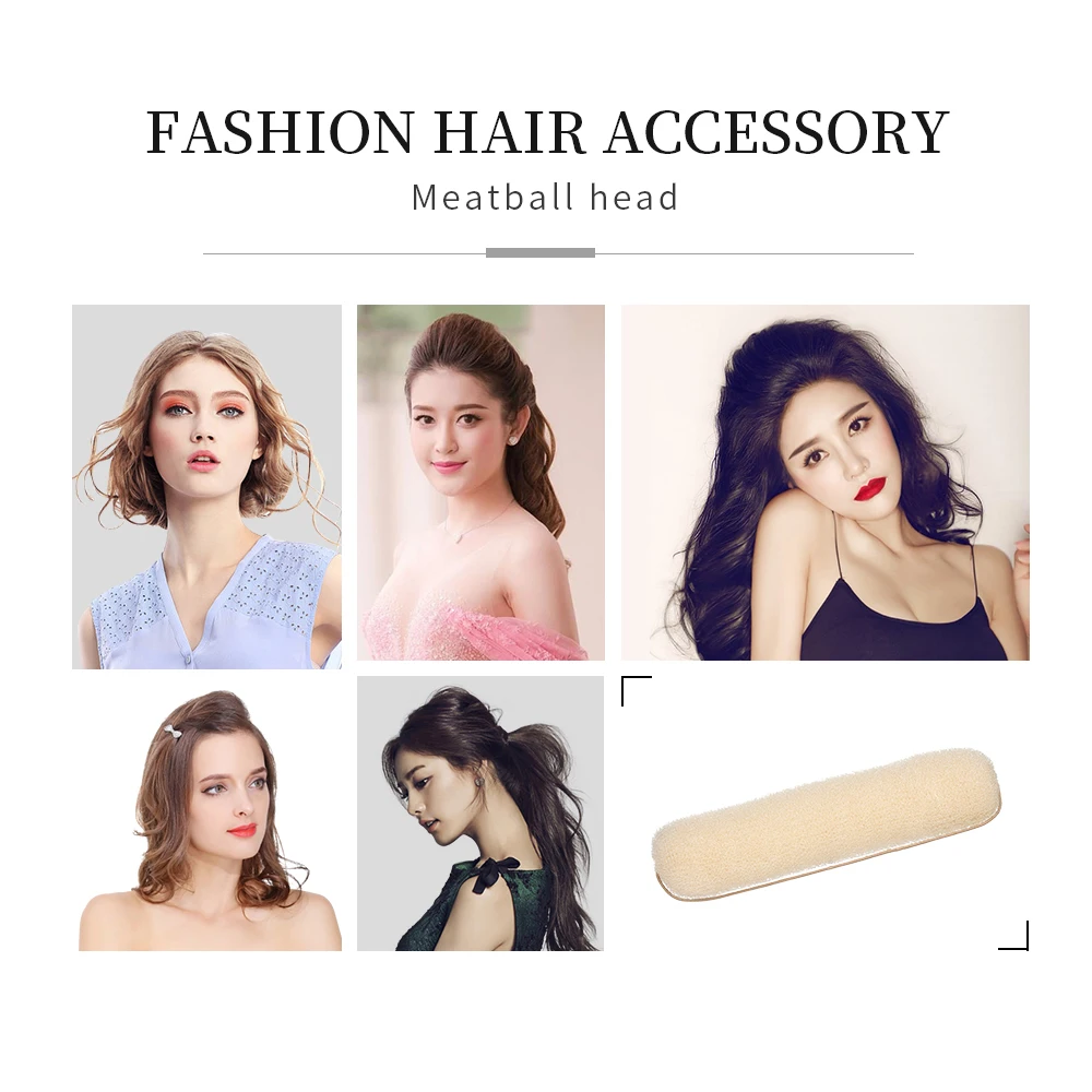 HOBUN 2019 Hot Hair Braiding Tool For Women Fashion Brown Girl hair Disk Hair donut bun Multicolor peinados accesorios 3919BN HOBUN 2019 Hot Hair Braiding Tool For Women Fashion Brown Girl hair Disk Hair donut bun Multicolor peinados accesorios 3919BN