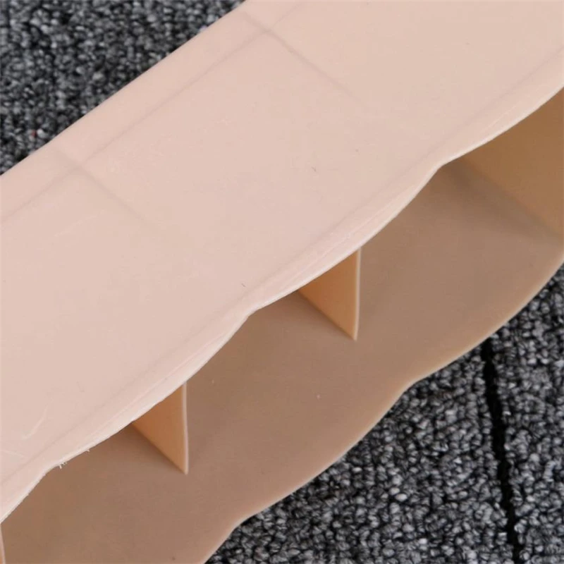 2018 new Fashion  5 Cells Plastic Organizer Storage Box Tie Bra Socks Drawer Cosmetic Divider Tidy Hot selling good qualityC020819