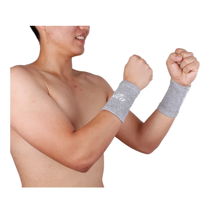 1 пара Bamboo Charcoal Wrist Sleeve support Band Brace Bandage Athlete Sports Basketball Protection-черный