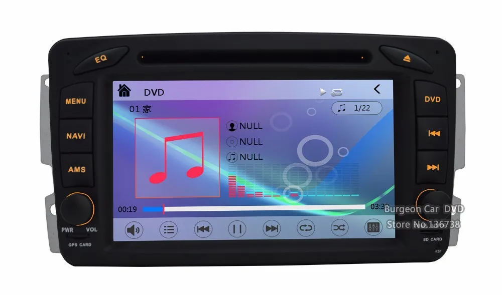 Perfect 7" Factory price FOR Mercedes Benz E Class Vito Viano CLK W209 W210 W639 Car DVD Player GPS Navigation 3G WIFI Radio Bluetooth 29