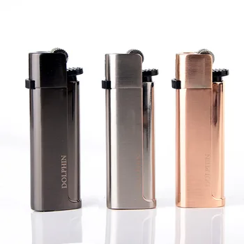 

Jet Lighter Windproof Cigar Lighter Portable Ignition Metal Reflatable Butane Gas Lighter Smoking Tools