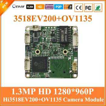 

Hd 960p 1.3mp Cmos Ip Camera Module Osd Menu H.264 Onvif Security Webcam Repair Diy Motion Detect Freeshipping Hot Sale